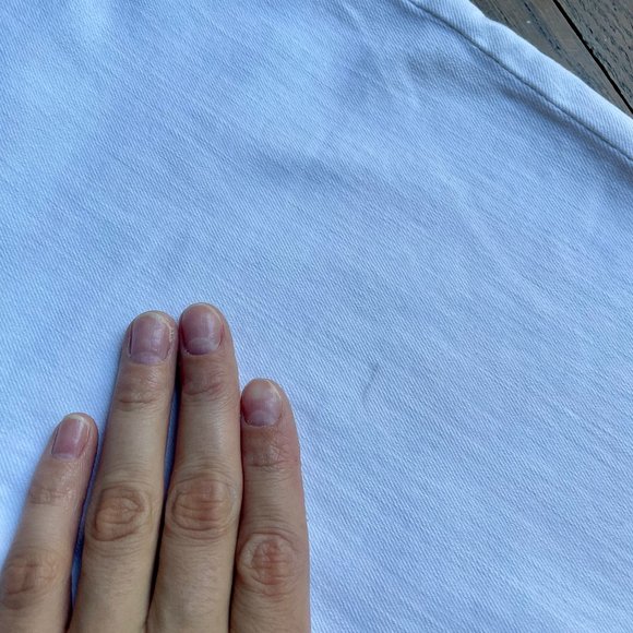 7 For All Mankind Skinny Mid-Rise White Jeans W27 - Picture 5 of 5